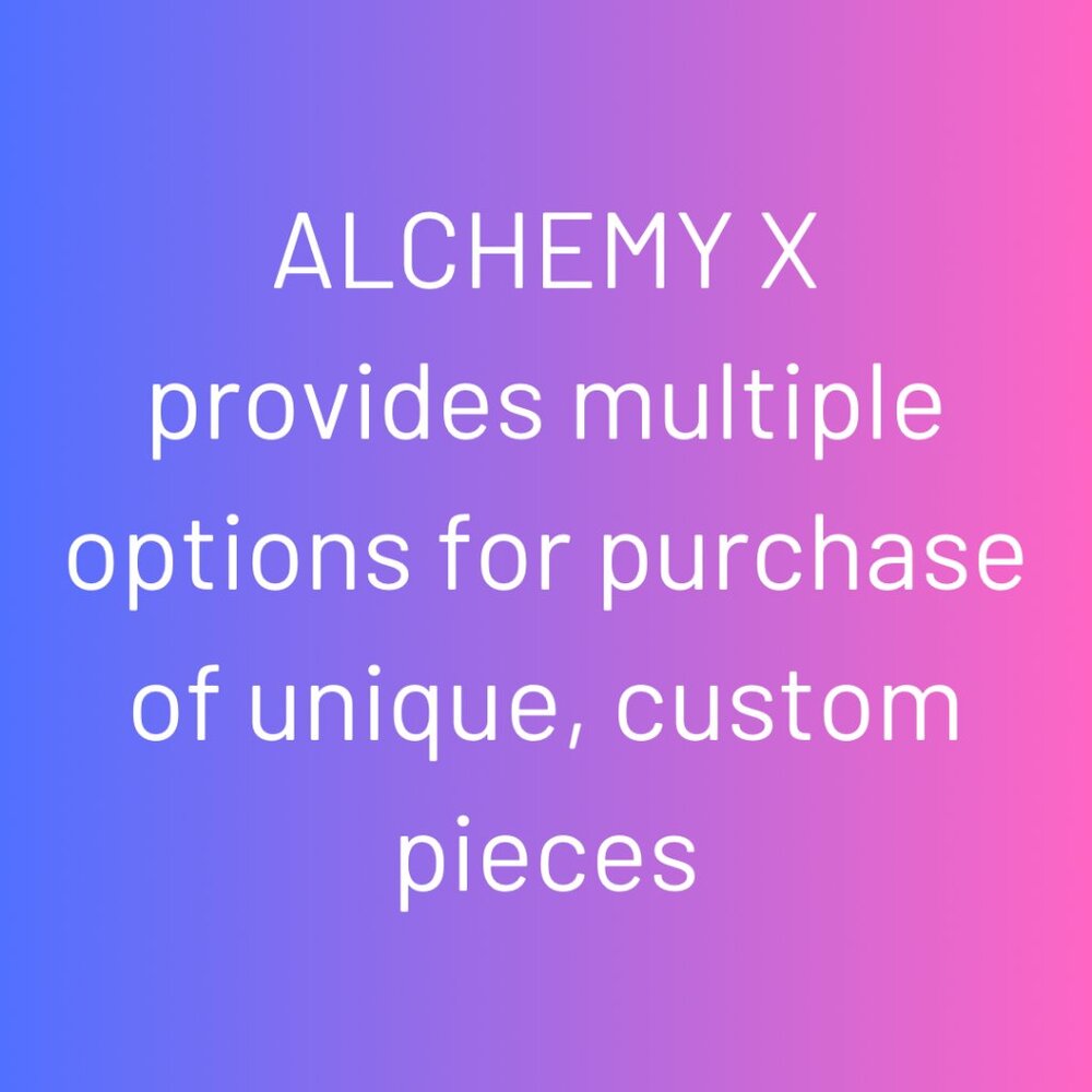 Alchemy X Offerings & Examples